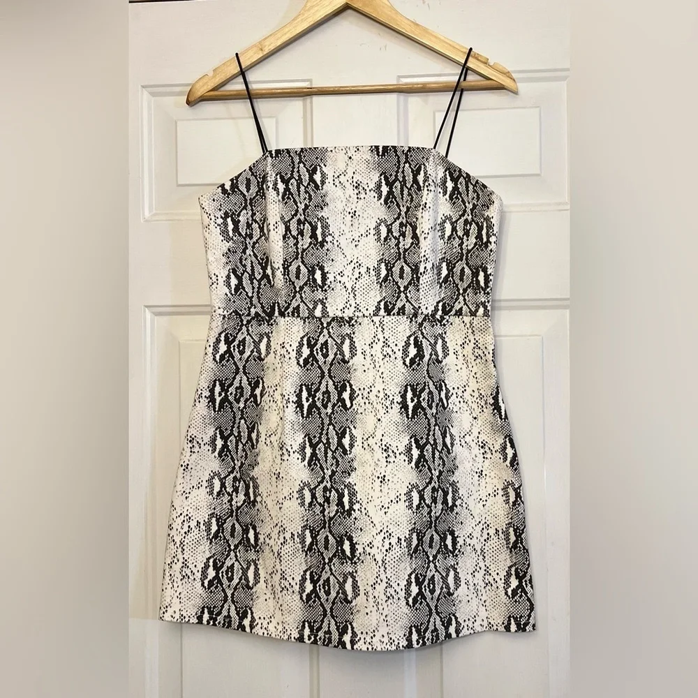 🐍 Style Rack Snake Print Mini Dress - Picture 3 of 8